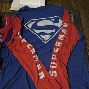 Superman long sleeve marvel shirt